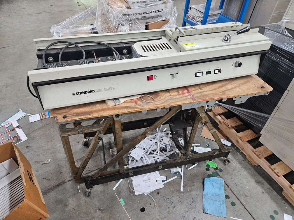 Standard Bind-Fast 5 Binding Machine on Stand with Wheels, 115V