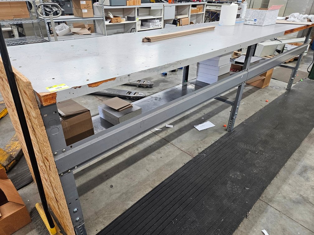 Shop Work Bench, 144"x36"x40"