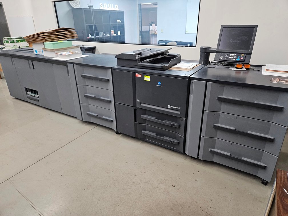 Konica Minolta Bizhub 1250 Press, Model SD-506, 220V