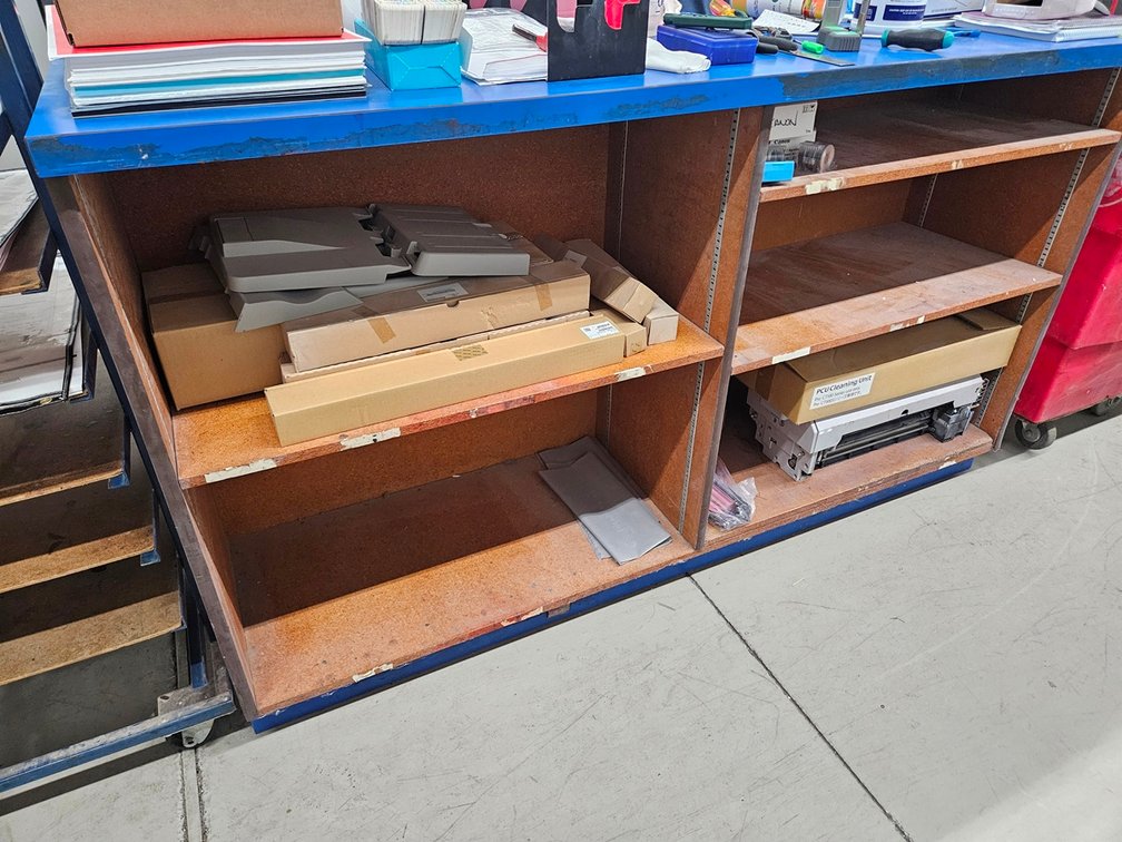 Printers Cabinet, 72"x24"x42"