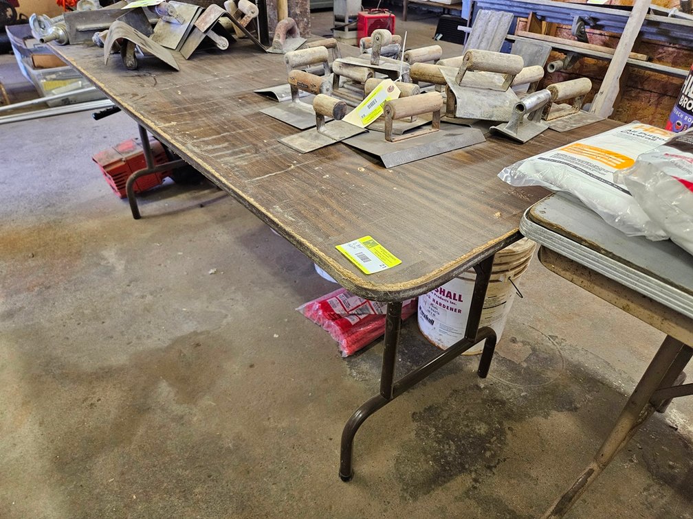 2 Assorted Folding Tables, 72"x30"