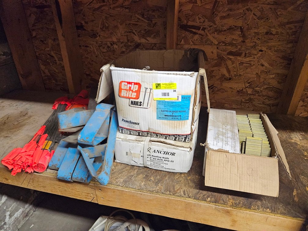 Assorted, Nails, Braces, More