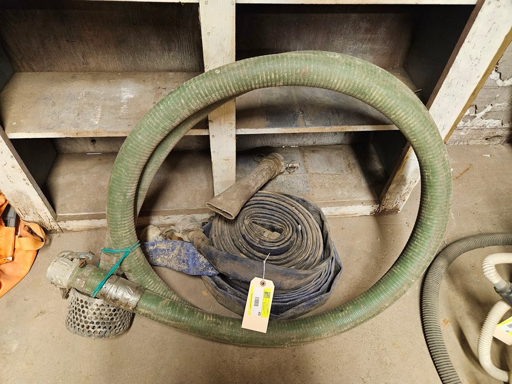 Assorted Trash Pump Hoses