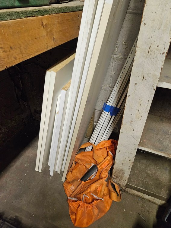 Assorted Shelving and Brackets