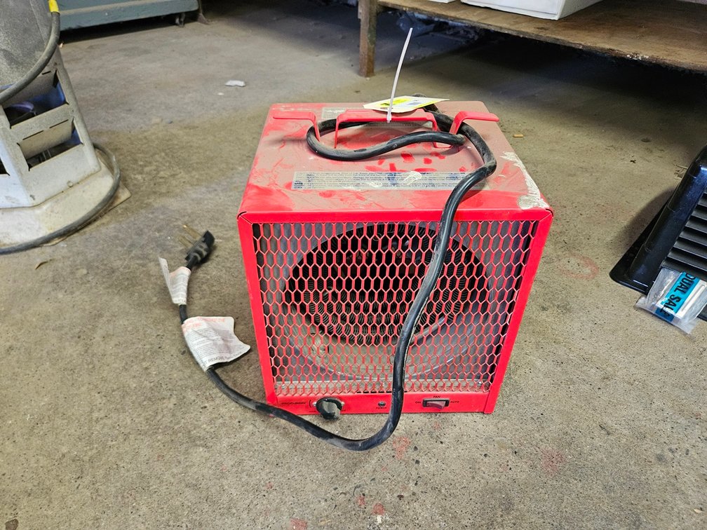 Fan Forced Electric Heater, 220V