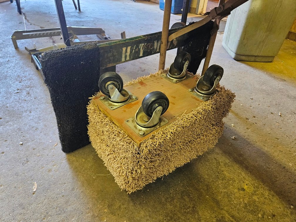 3 Assorted 4-Wheel Dollies