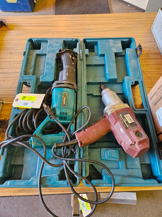 Makita Reciprocating Saw, Electric 1/2" Impact