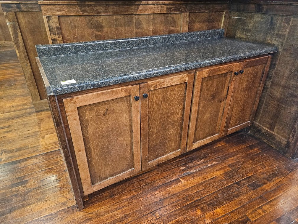 Laminate Top Wood Storage Cabinet, 73"x26"x36.5"