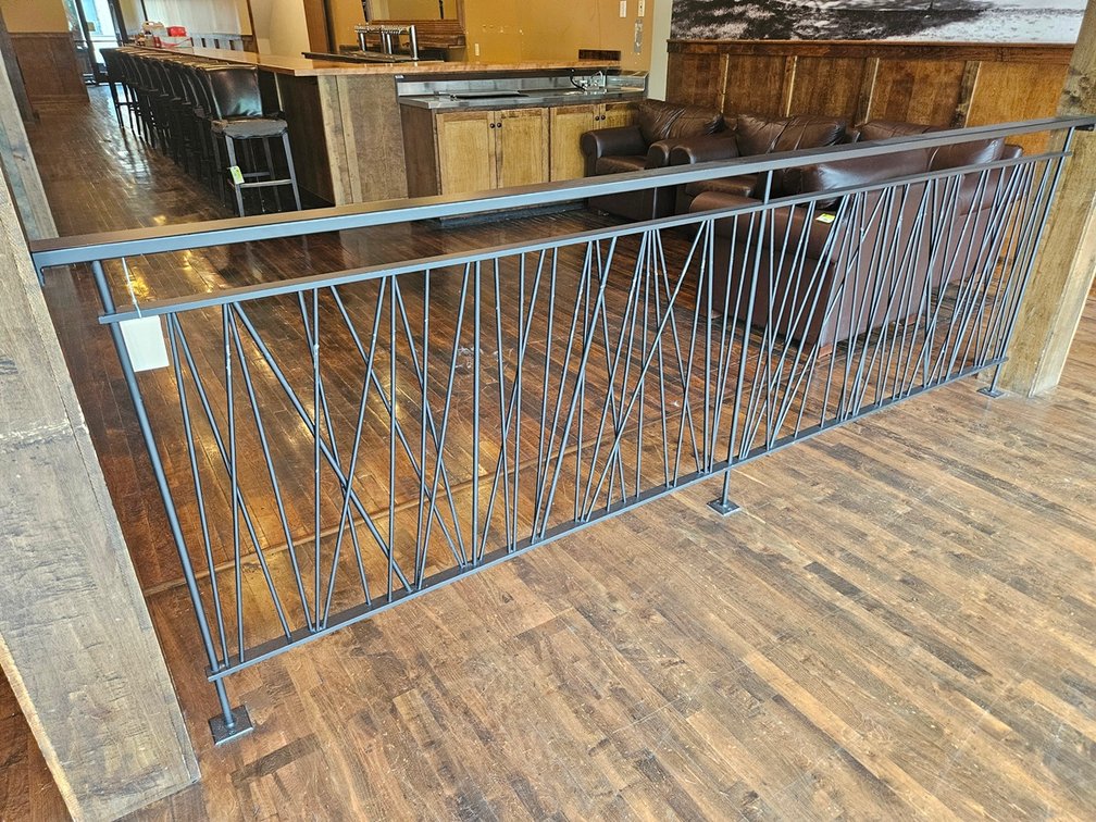 Metal Railing, 124"x42"
