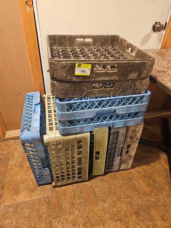 9 Assorted Dish Racks