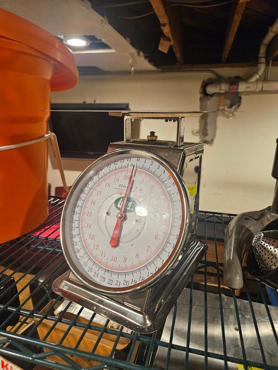 LEM Scale, 44 Lbs. x 2 oz.