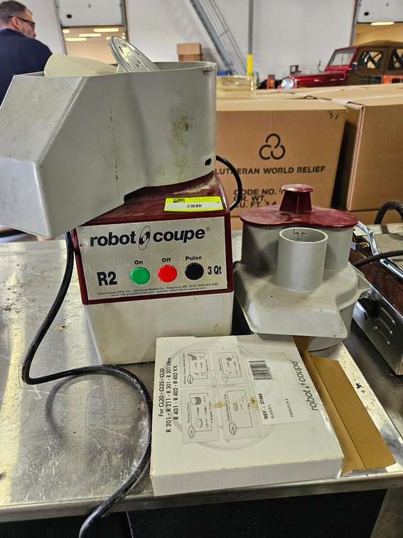 Robot Coupe R2 3 Qt Food Processor with Related