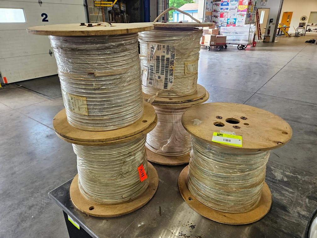 4 Spools of Wire