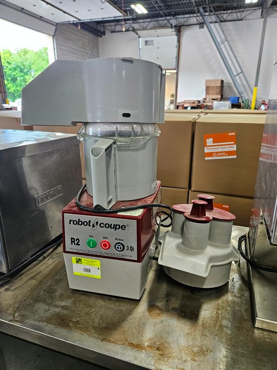Robot Coupe R2 3 Qt Food Processor with Related
