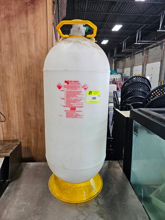 Micro Matic Poly Pressurized Tank