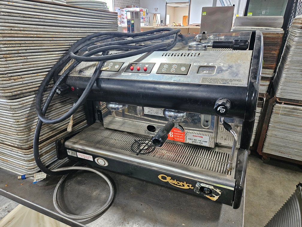 Astoria Espresso Machine, Model SAE12N, Serial 256692, 230V, 1 PH