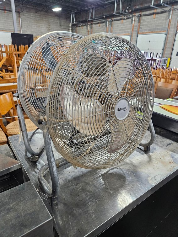 2 - 20" Fans