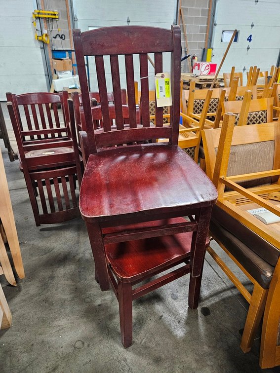 7 Wood Dining Chairs