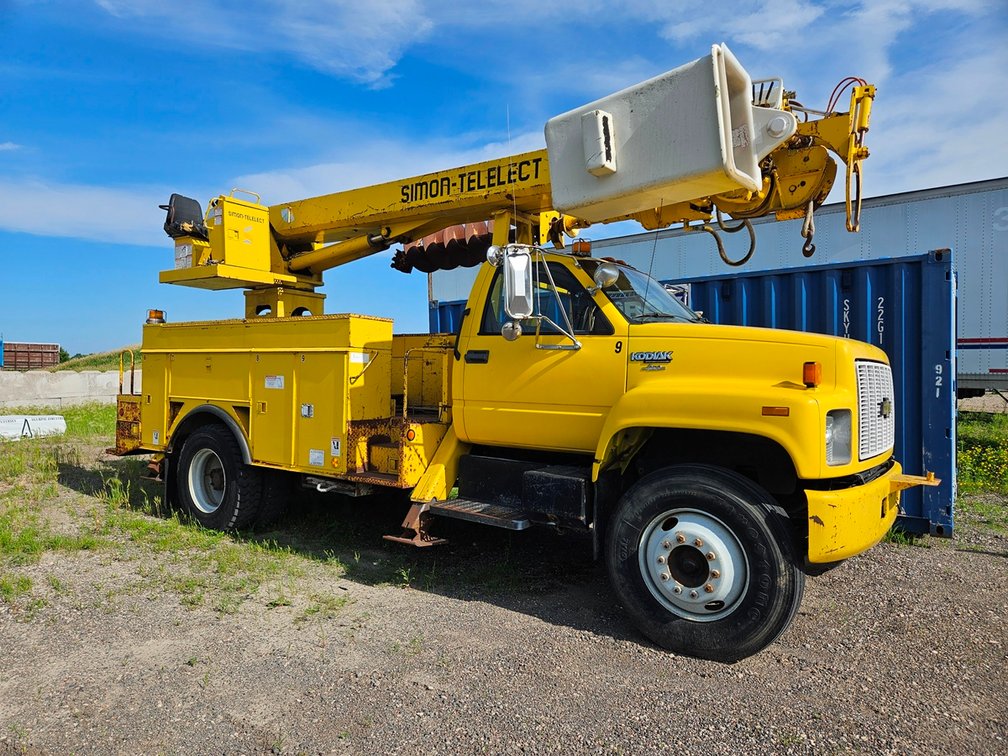 1992 Chevy Kodiak Boom/Digger Derrick Truck