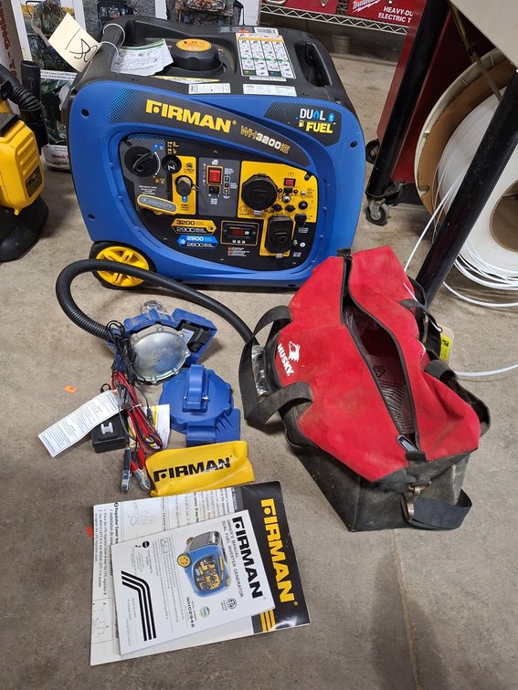 Firman WH3200 UF Dual Fuel Inverter Generator