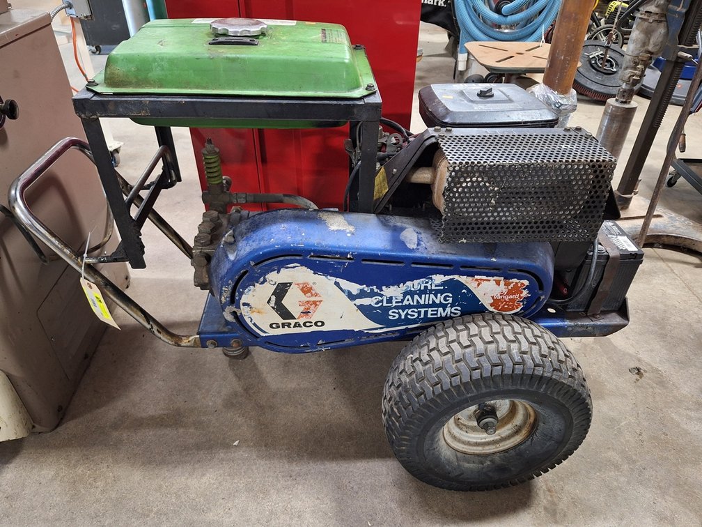 Graco Gas Pressure Washer on Wheels, 18 HP