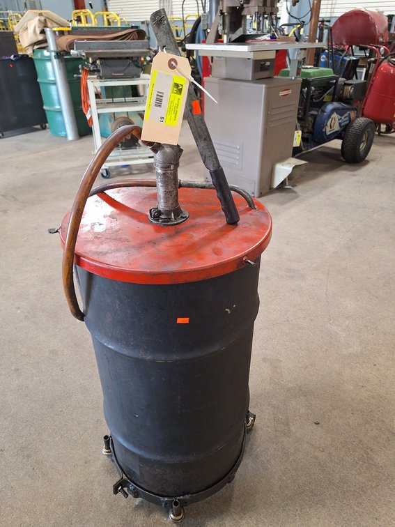 Waste Oil Drain Collection Unit, 15"x15"x41"