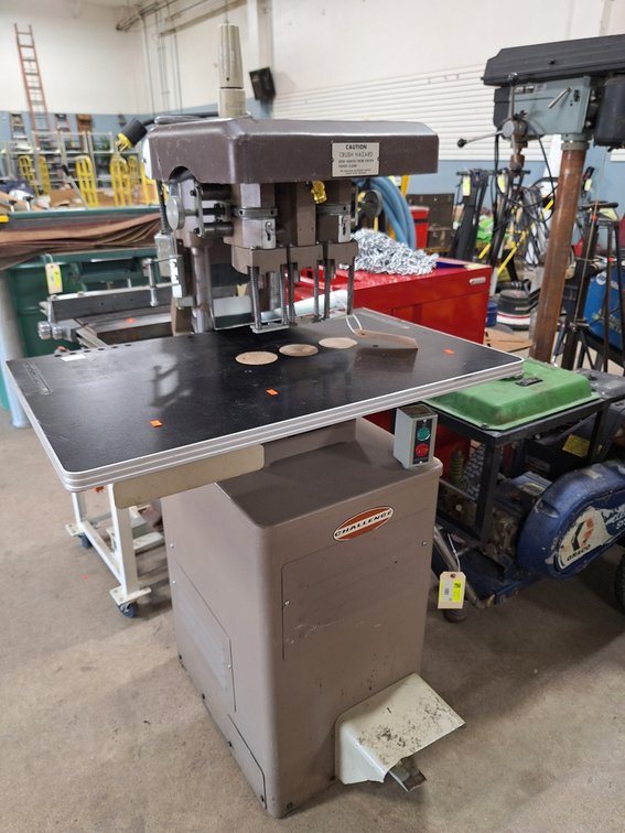 Challenge Paper Drill, Model EH-3A, 208V, 1 PH