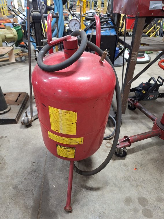 Sandblaster, 24"x12"x33"