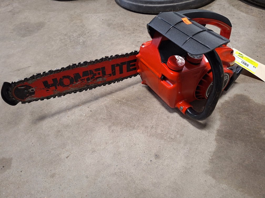 Homelite Gas Chainsaw, Model 10517A
