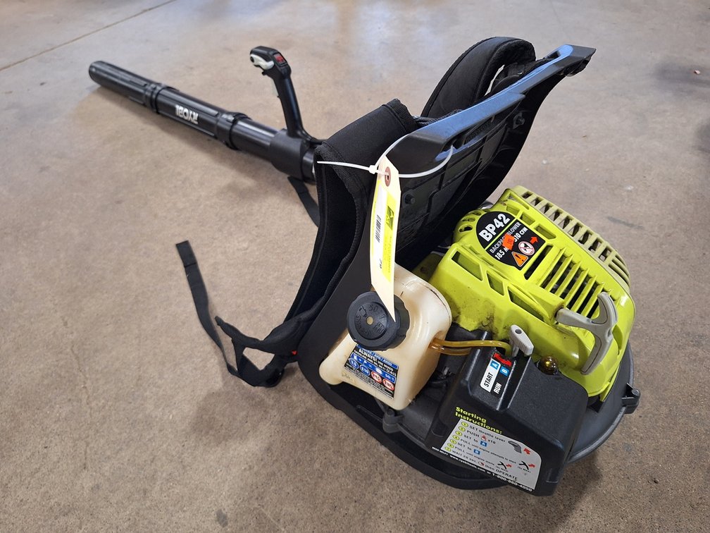Ryobi BP42 Backpack Blower, Mixed Fuel