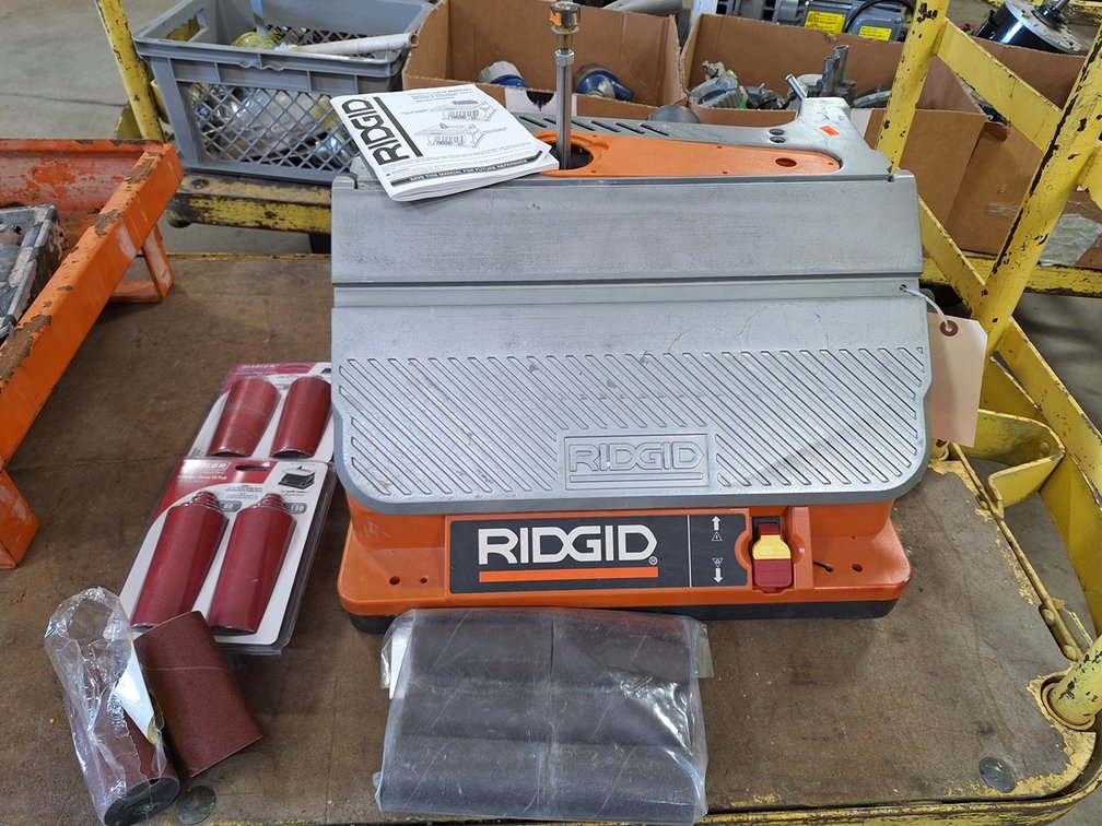 Ridgid Oscillating Edge/Blet/Spindle Sander, Model EB4424, 120V