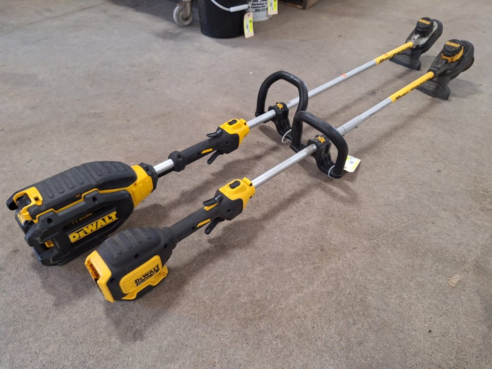2 Dewalt DCS990 Trimmer, Battery Powered