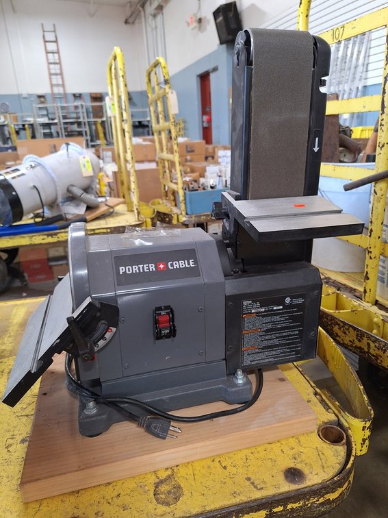 Porter Cable Belt/Disc Sander, Model PCB4205A, 120V