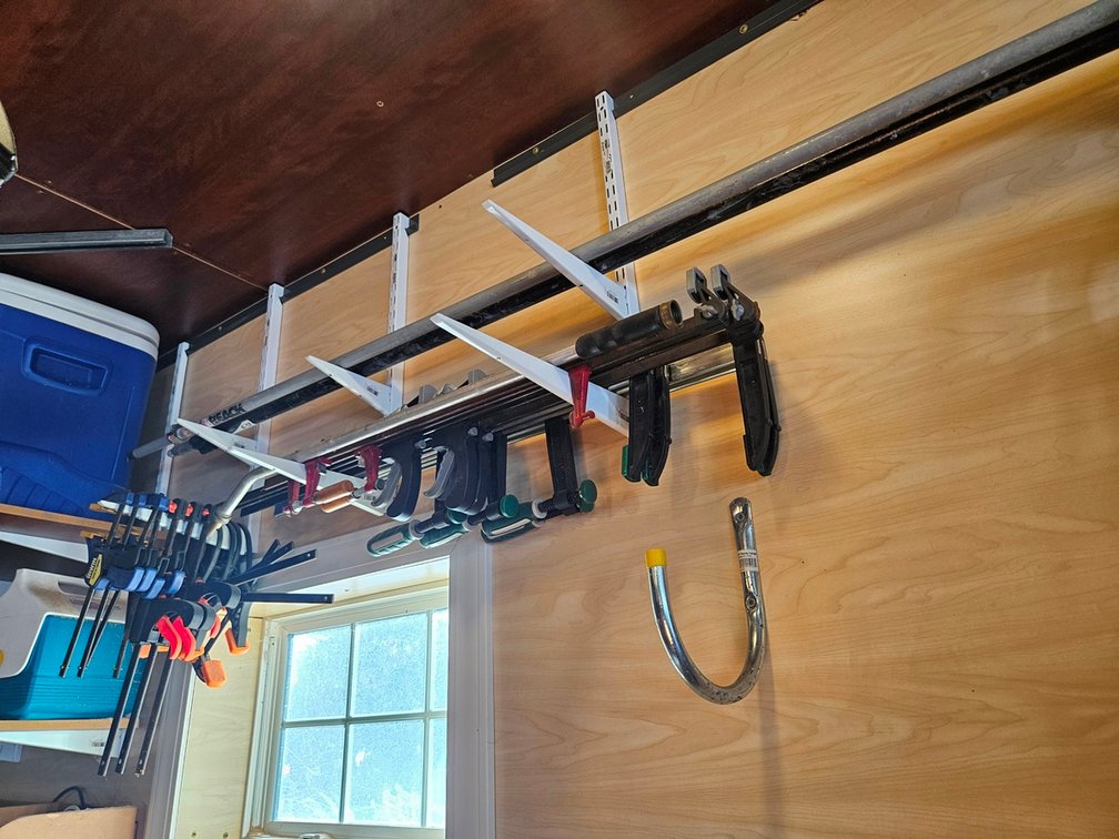 Assorted Clamps and Extension Poles