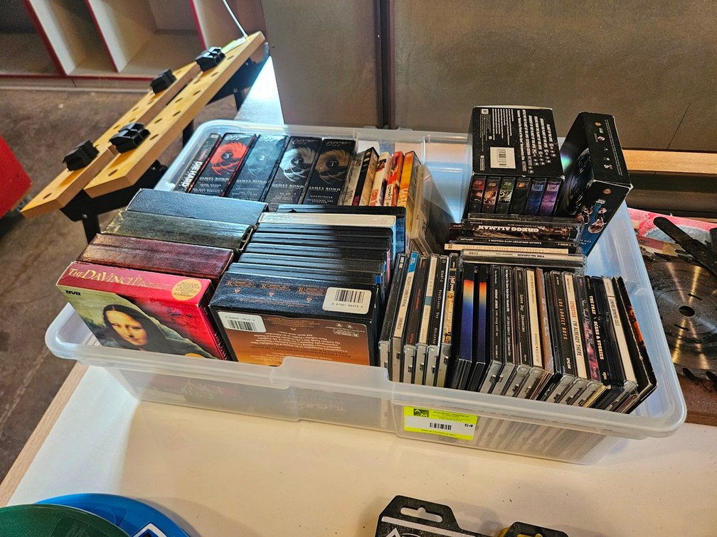 Assorted DVDs and CDS