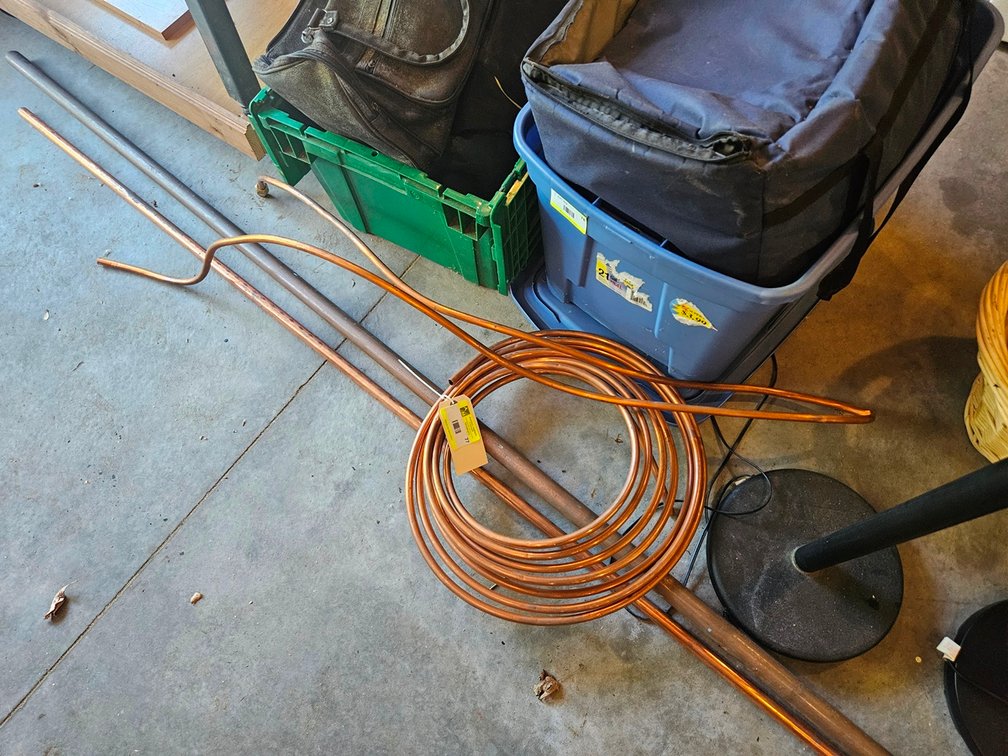 Assorted Copper Pipe and Tubing