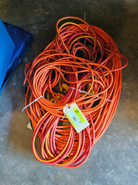 Assorted Extension Cords