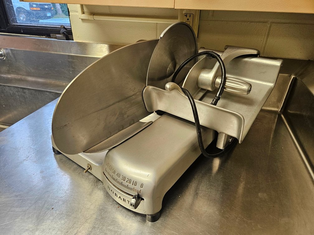 Hobart 10" Meat Slicer, Model 410, Serial 1729615, 115V