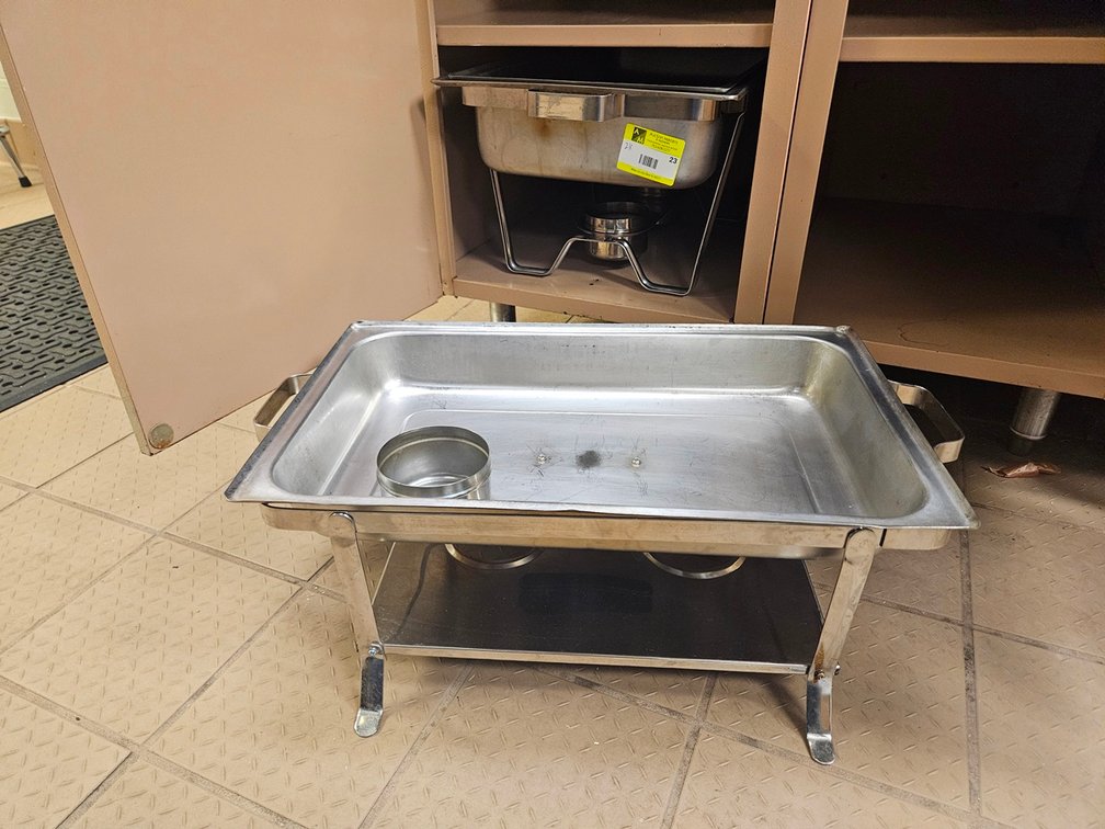 2 SS Full Chafing Pans