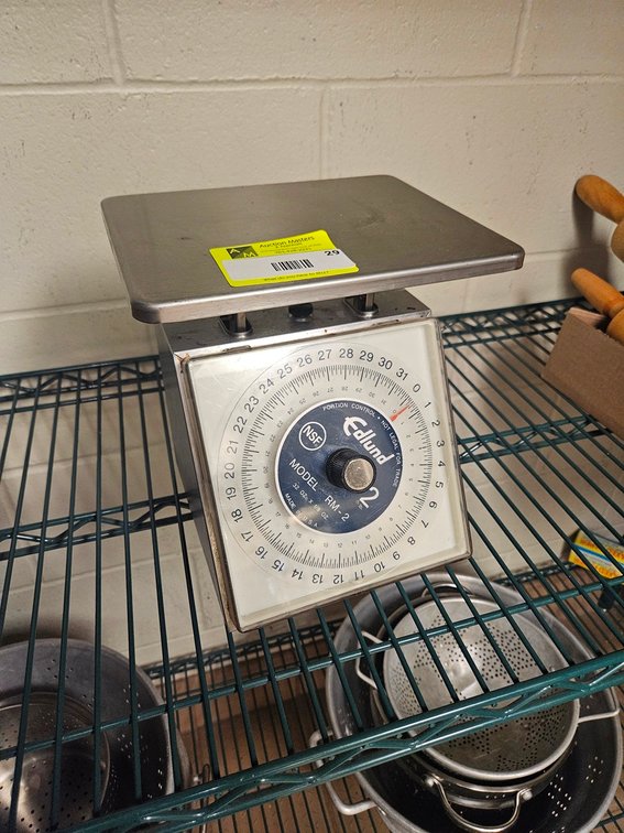 Edlund RM-2 Scale, 32 oz. x 1/8 oz.