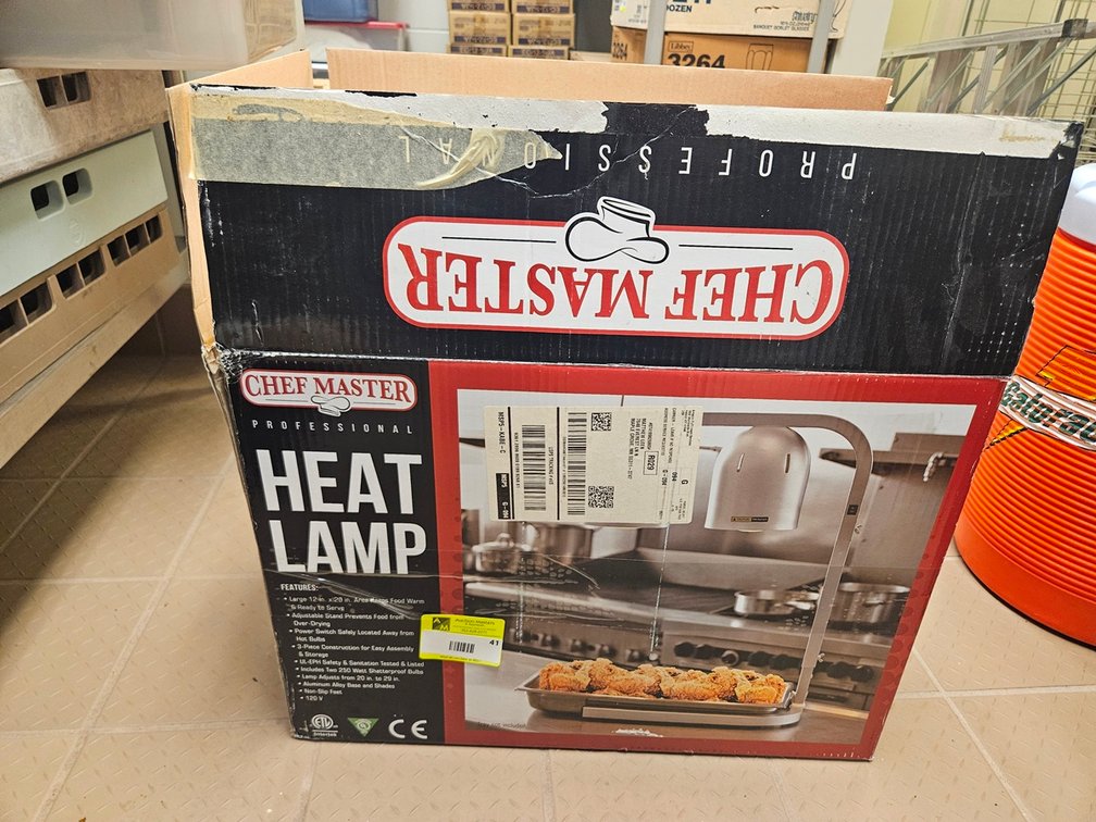 ChefMaster Heat Lamp
