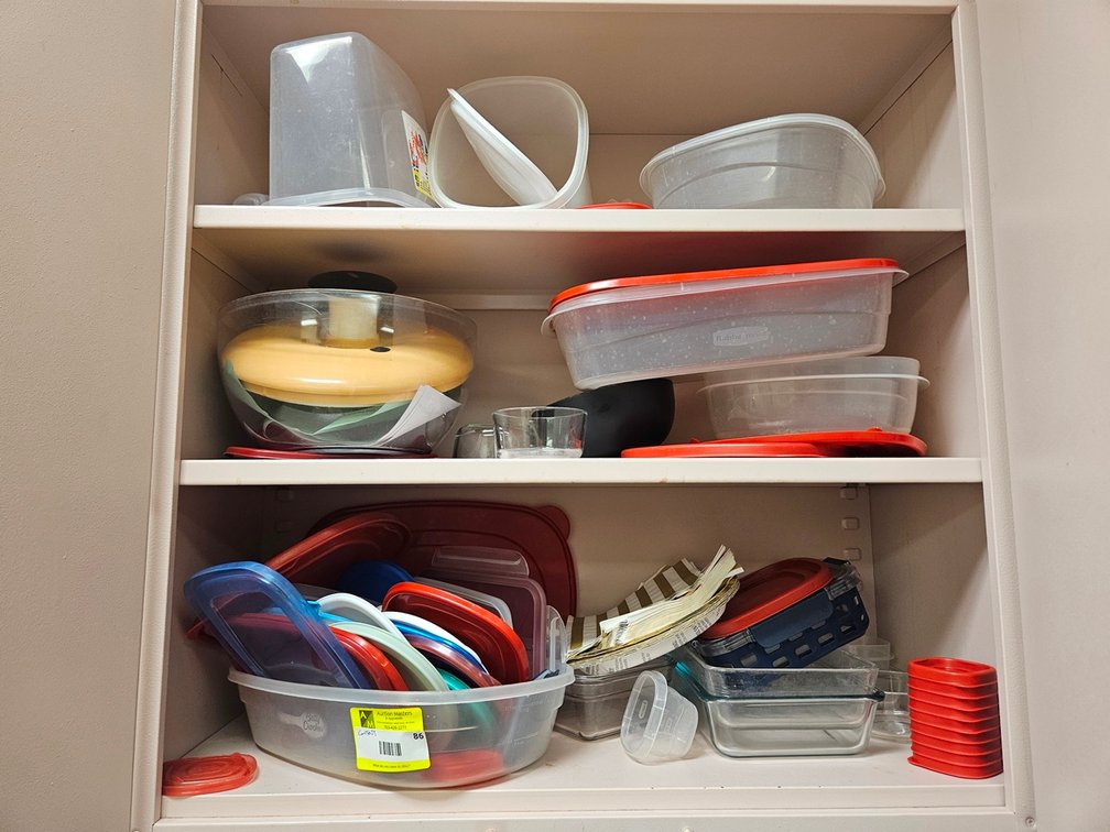Assorted Plasticwares, More