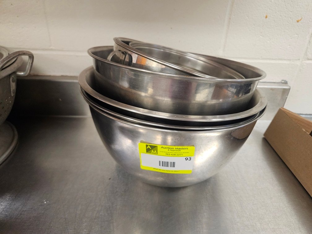 7 Assorted SS Bowls