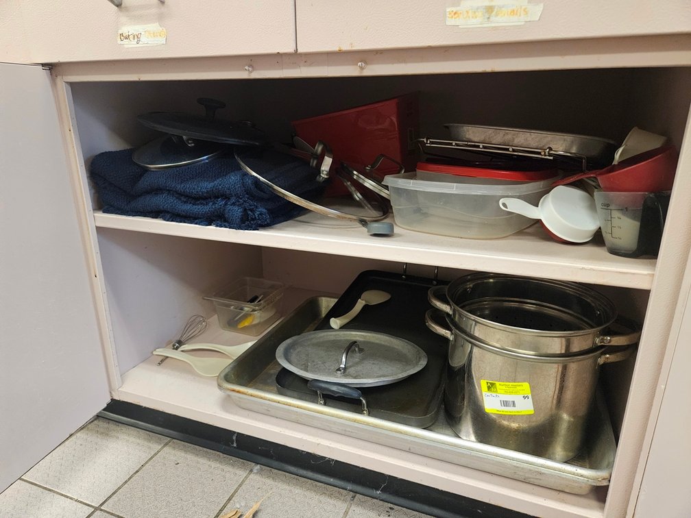 Assorted Baking Pans, SS Pot, More
