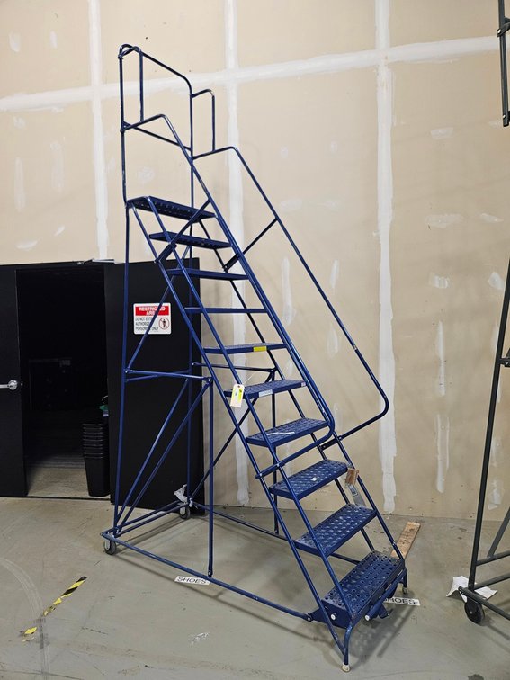 Louisville Rolling Stairs, 94" Top Platform