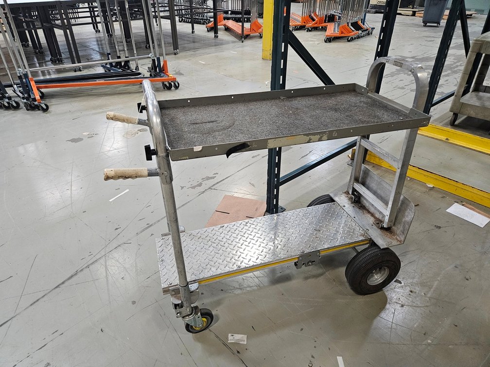 Heavy Duty Dolly with 2 Shelves, 36"x18"