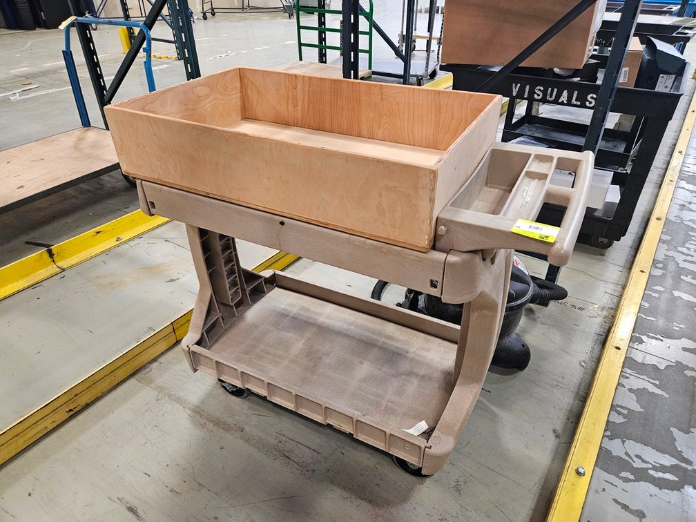 Poly Shop Cart, 32"x18"