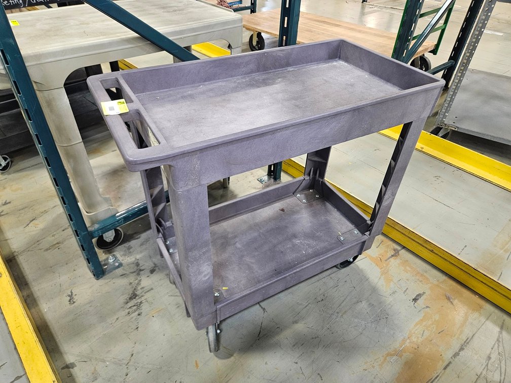 Poly Shop Cart, 32"x18"