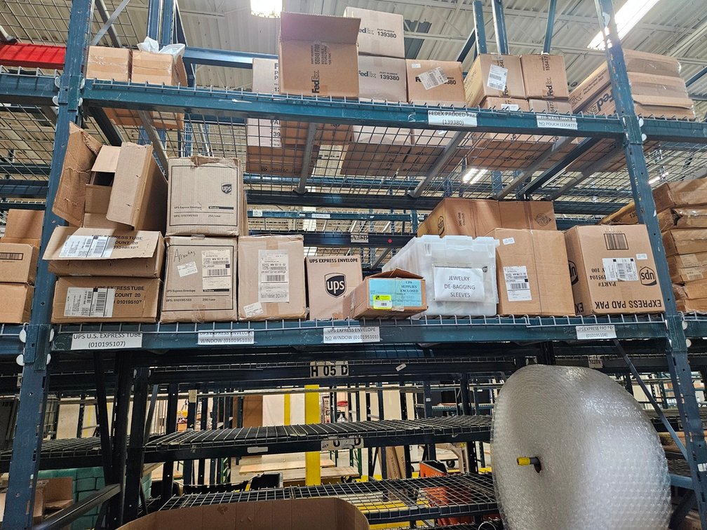 Assorted in Section, Bubble Wrap, Boxes, More