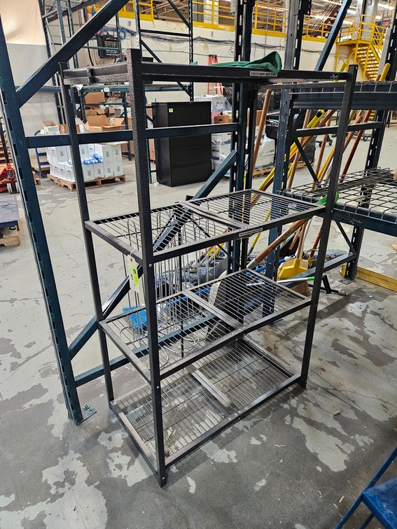 Metal 4 Tier Shelf, 36"x20"x60"